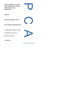 PCA-ENF158789-Chalk-Lane-Eval-V1