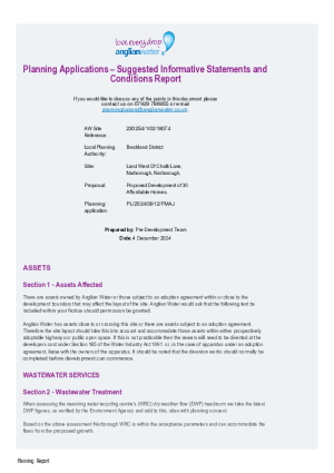 Planning Report 
