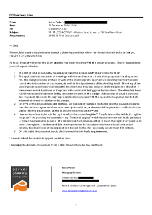 Self-Build Statement