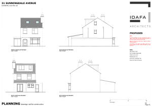 Proposed elevations DWG 05