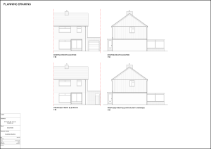 Existing and Proposed Elevations DWG WD002 & WD003 (0010/20/FA)