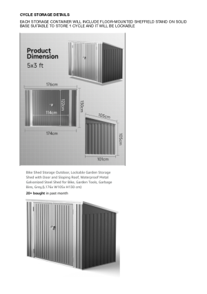 Cycle Storage Details