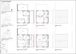 Existing and Proposed Floor Plans DWG WD001 (0010/20/FA)