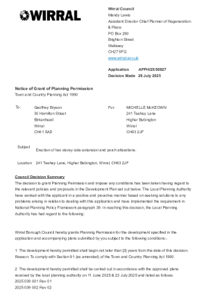 50 - Decision Notice - Approval 