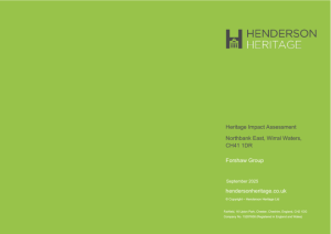 Heritage Impact Assessment