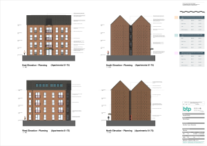 Flat Block Type 4 Elevations
